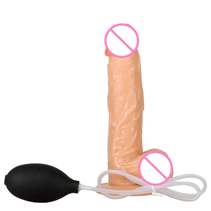 Water spray simulation penis female orgasm spray imitation ejaculation masturbator PVC dildo sex adult products