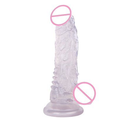 Colorful War Demon Simulation Penis Barbed Small Penis Female Masturbator Dildo Adult Sex Toys