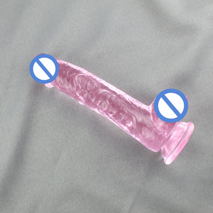 Dildo XXS Phantom Mini Dildo Transparent Crystal Simulation Dildo Women's Sex Products TPE Factory