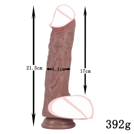 Liquid silicone coated with blue tendons simulated penis orgasm dildo female masturbator adult sex products factory direct sales