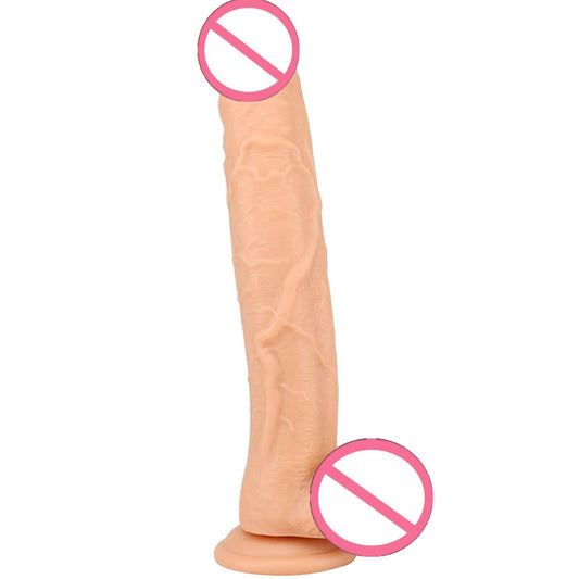 Crooked brother oversized thick and long simulated penis adult sex women's products fake penis manual stimulation masturbation trainer