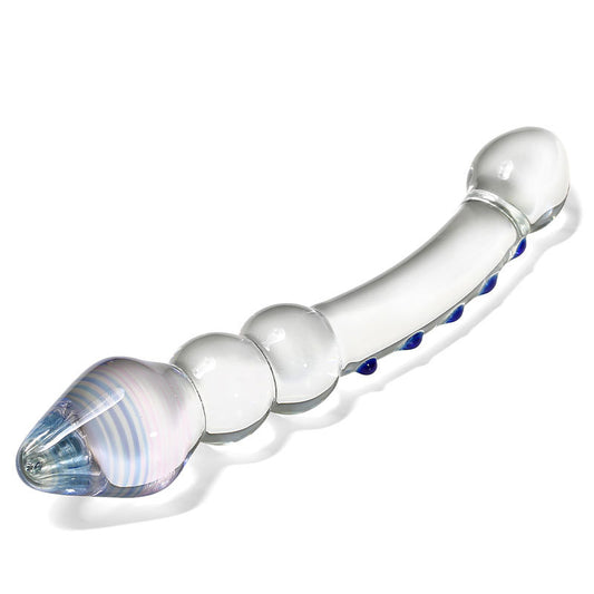 Female sex toys Crystal glass penis simulation Transparent eggless dildo Adult products Female masturbator