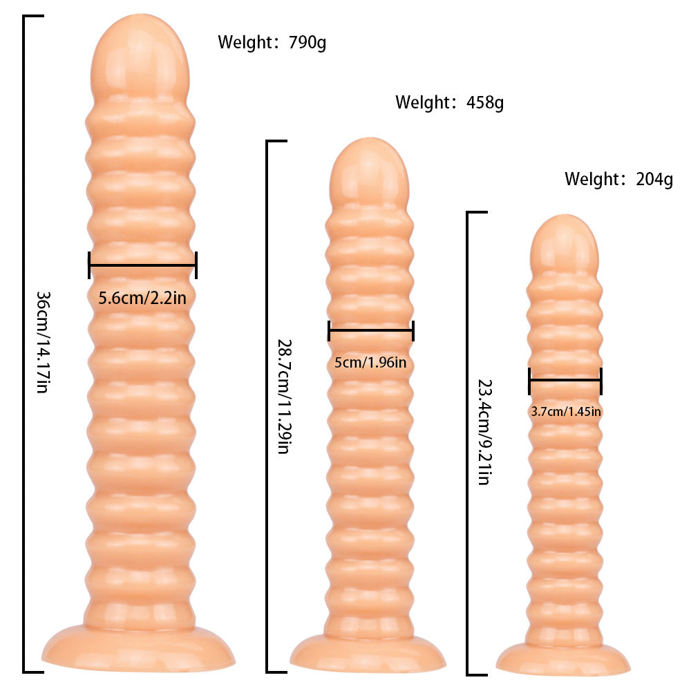 Threaded Unisex Simulation Crystal Transparent Cock Extra Long Extra Thick Dildo Female Lala Products Amazon