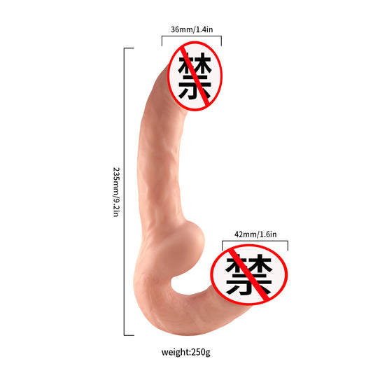 Sex toys women wear penis lesbian lesbian double-headed dragon double-headed penis simulation dildo