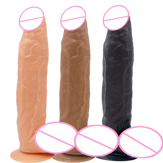 Amazon penis oversized super thick simulated dildo jb suction cup manual super long dildo PVC foreign trade dildo