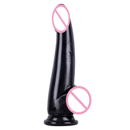 Multicolor crystal penis women's transparent masturbation stick large medium small color sliding surface simulation dildo adult products