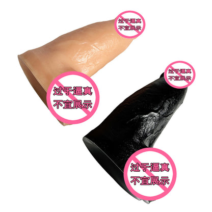 Super thick simulation penis female dildo masturbator fisting backyard anal plug sex products AliExpress