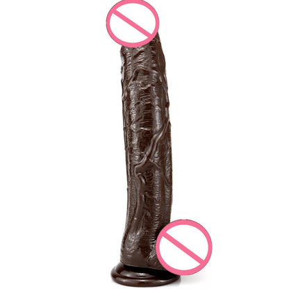 Crooked brother oversized thick and long simulated penis adult sex women's products fake penis manual stimulation masturbation trainer