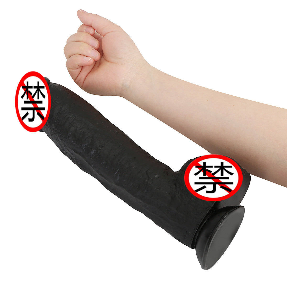 Hot-selling artificial penis in Europe and America, thick with arm, anal plug, dildo for women's adult sex products dildo